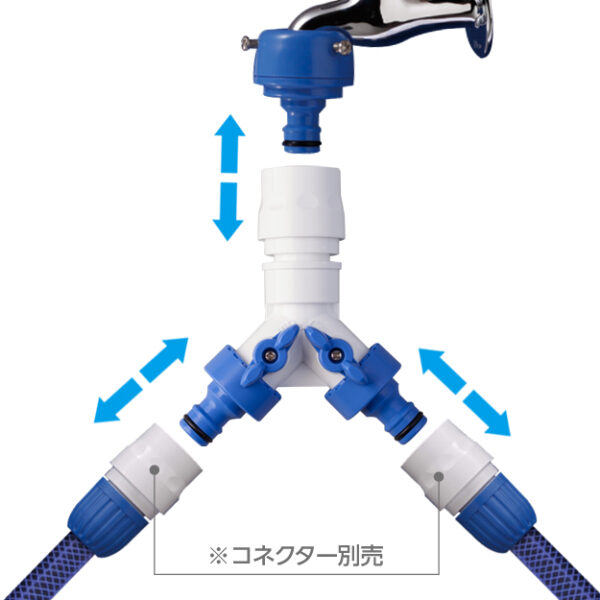 Đầu nối ống 3 chiều Takagi G099FJ